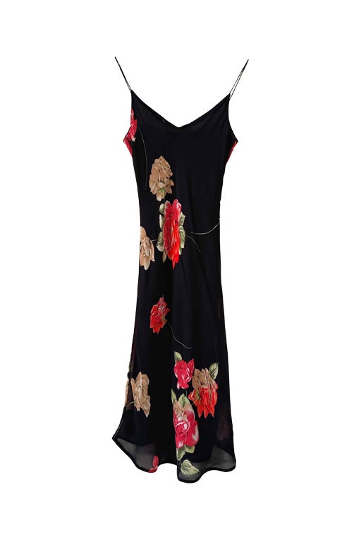 Floral print nightgown