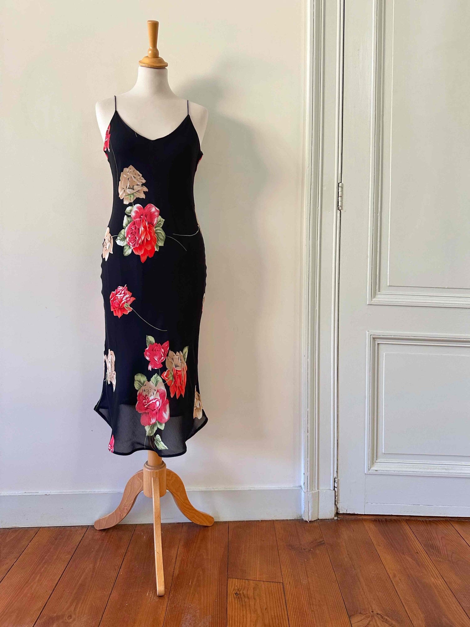 Floral print nightgown