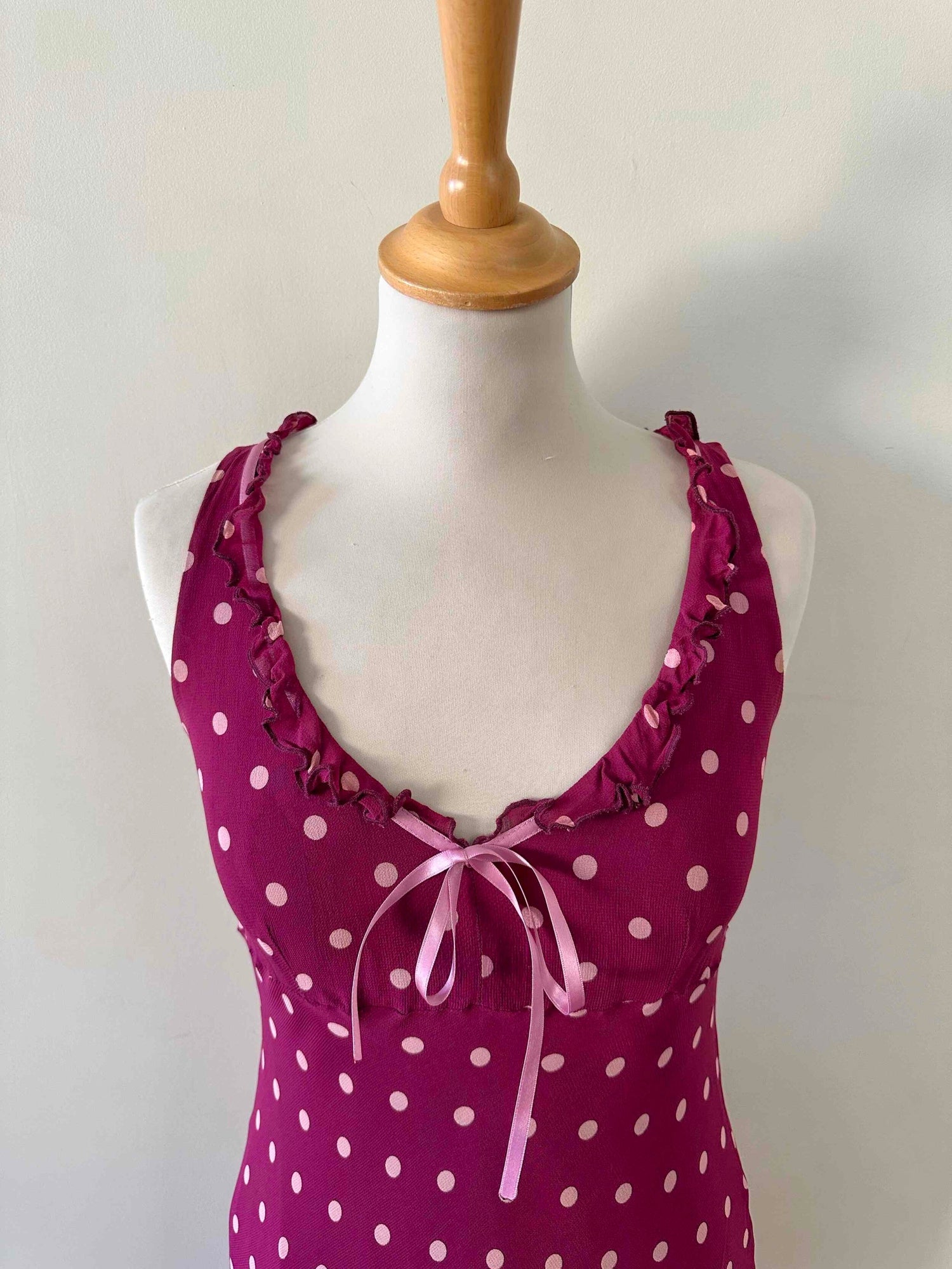 Robe nuisette à pois