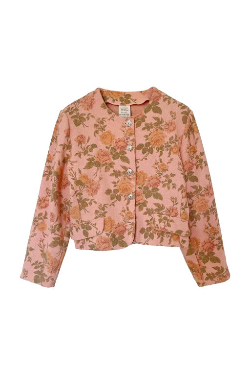 Veste à fleurs