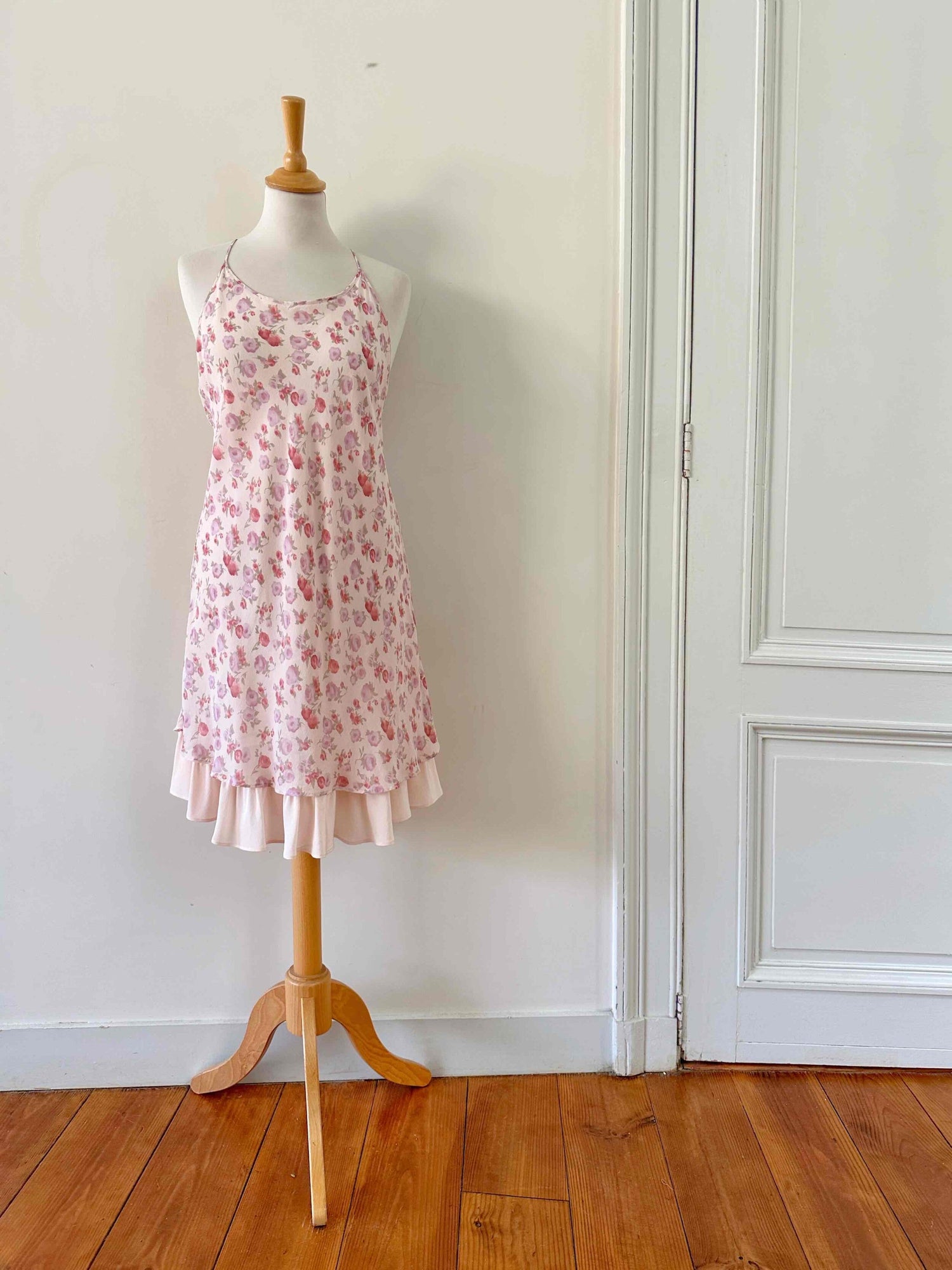 Robe nuisette dos nu