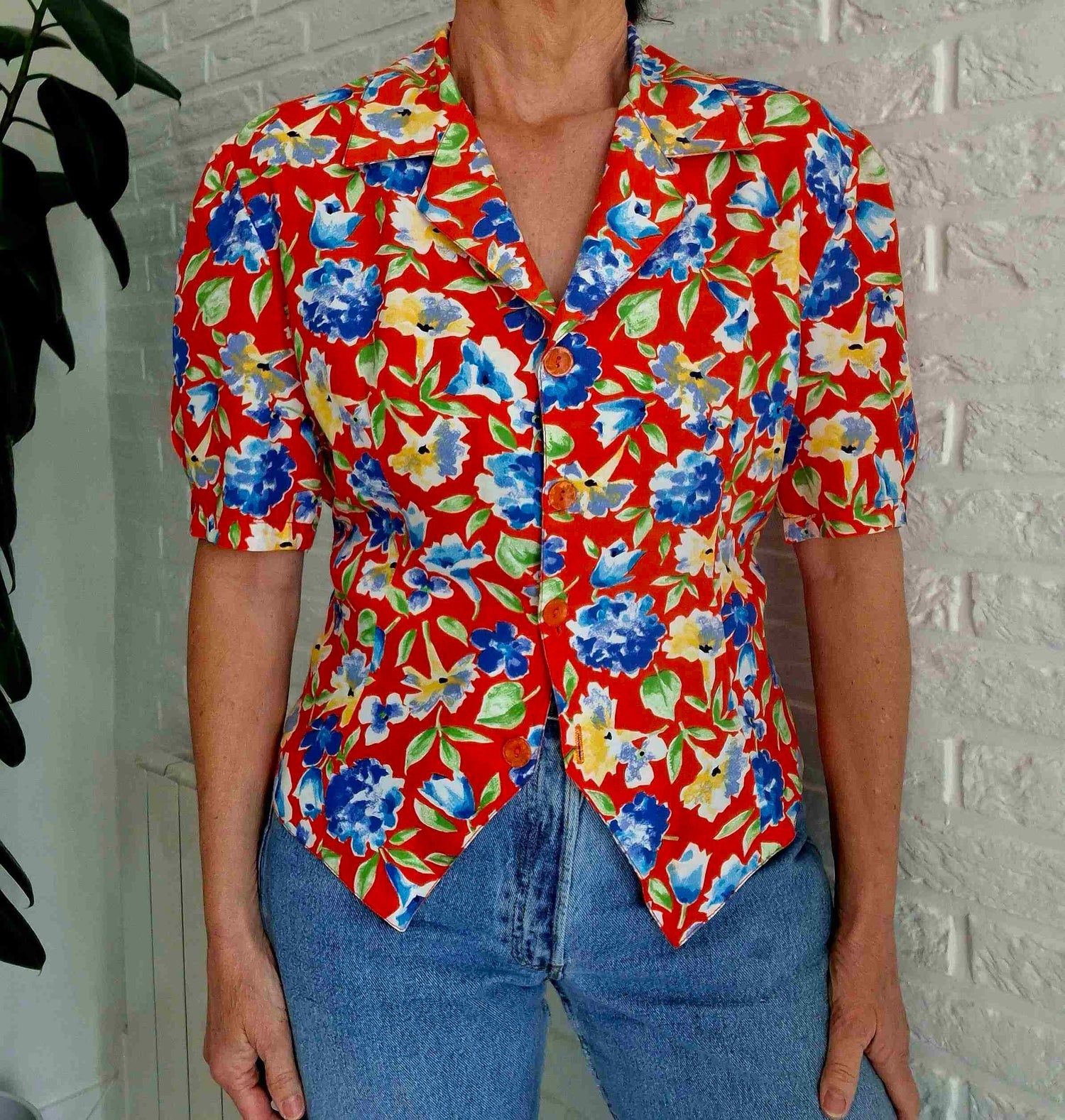 Floral blouse