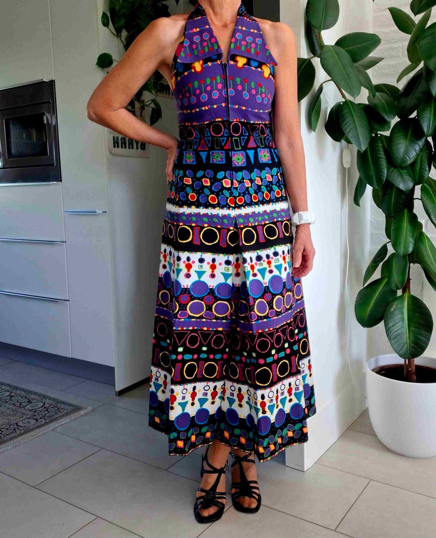 Caroline Rohmer backless dress