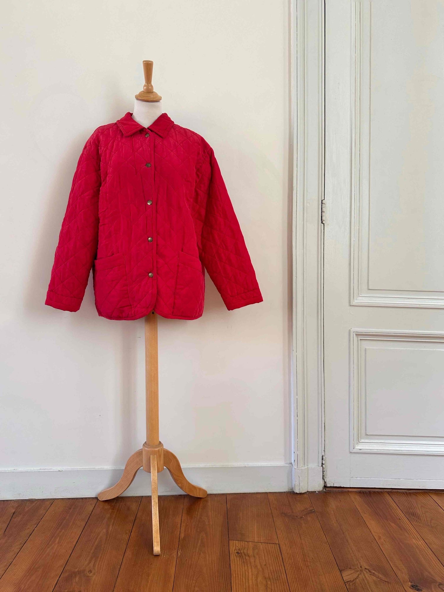 Veste matelassée en soie