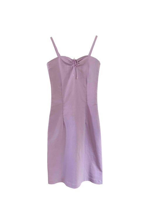 Bustier slip dress