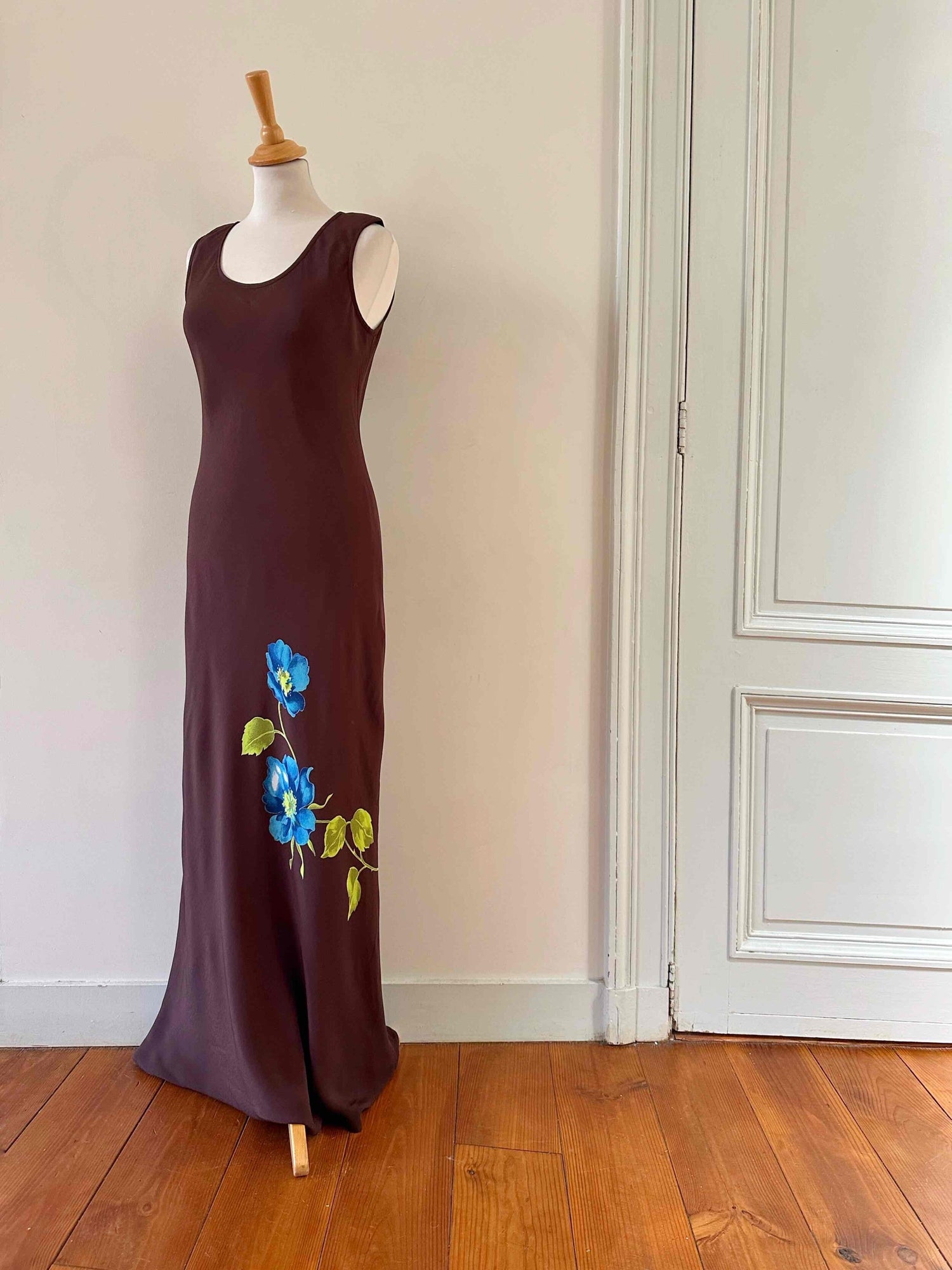 Floral print nightgown