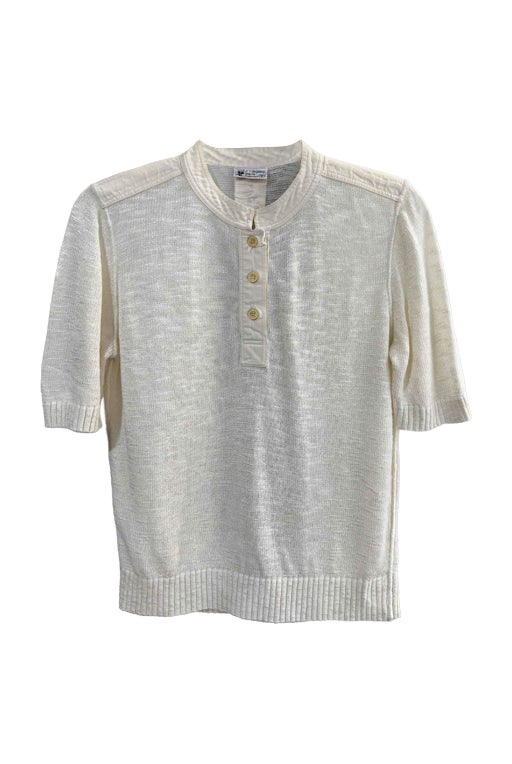 Top en maille Courrèges