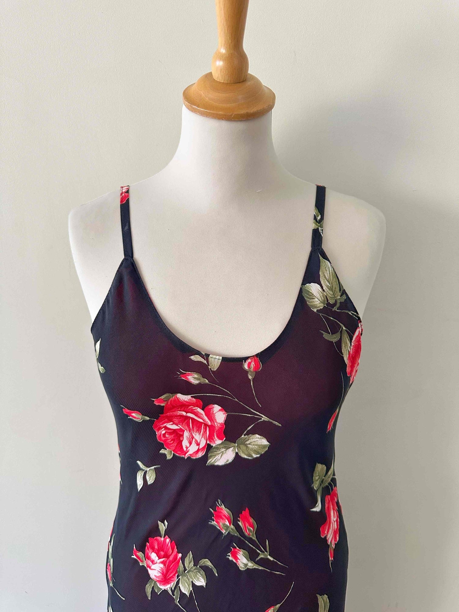 Floral print nightgown
