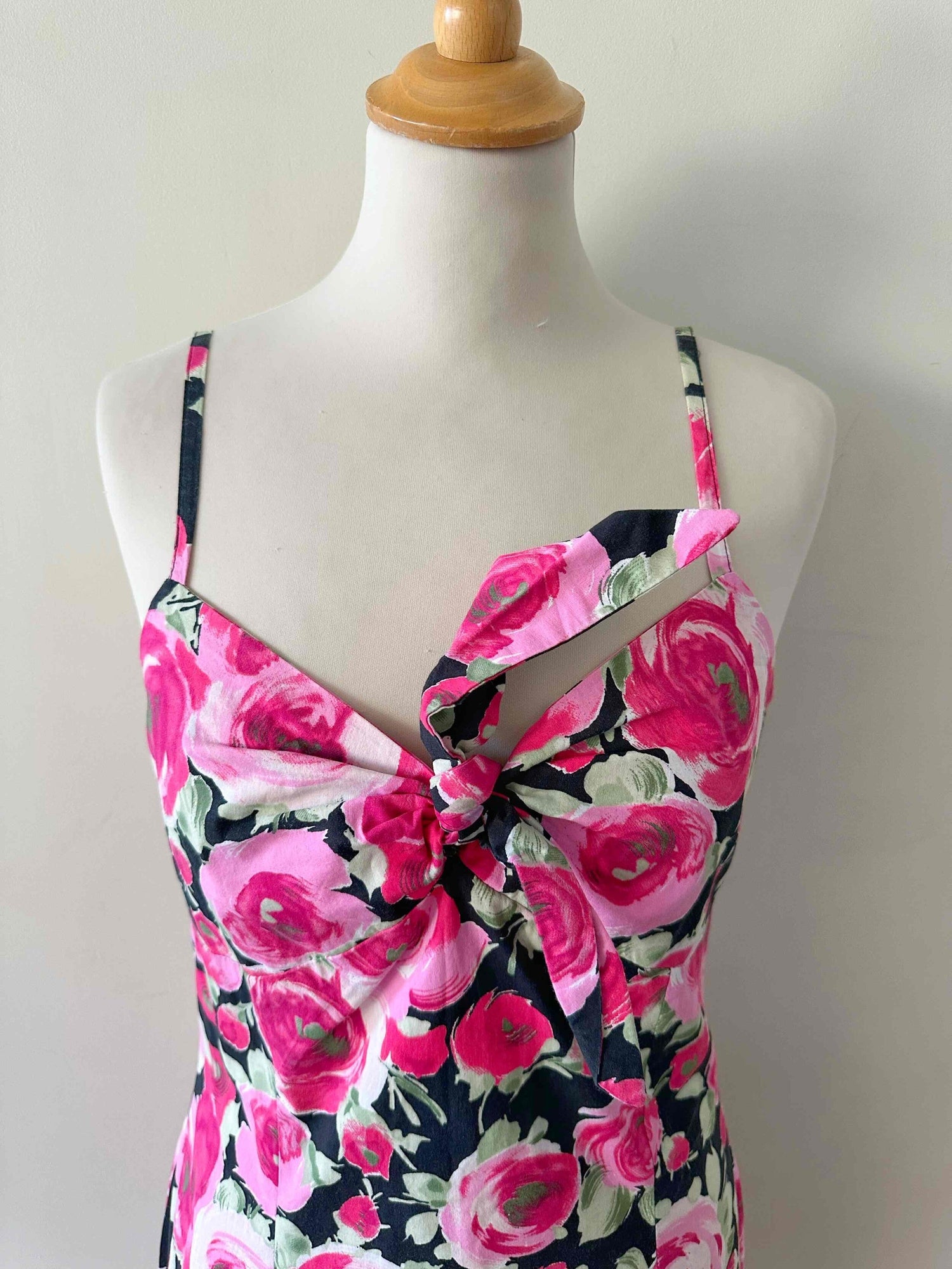 Floral print nightgown