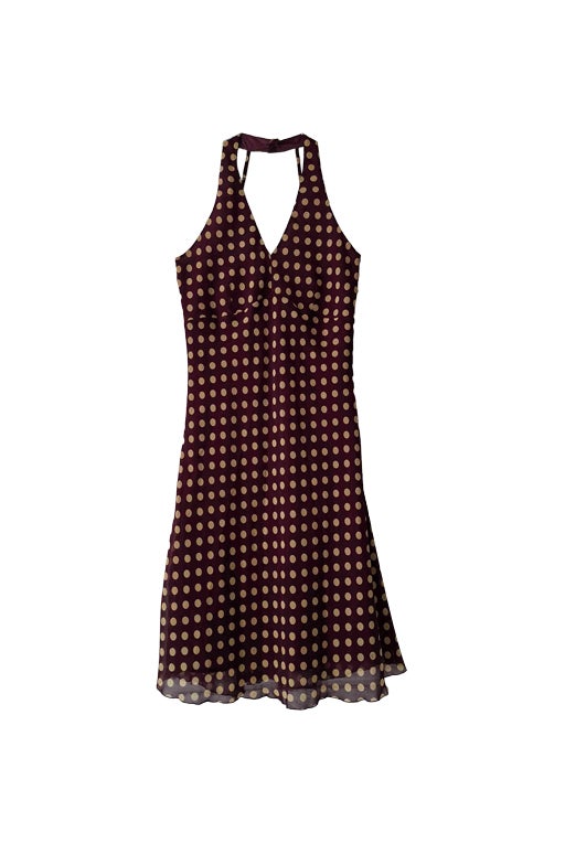 90's polka dot dress