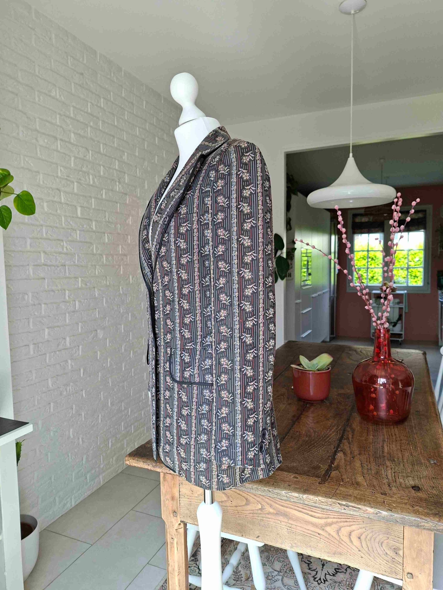 Veste à fleurs Ted Lapidus