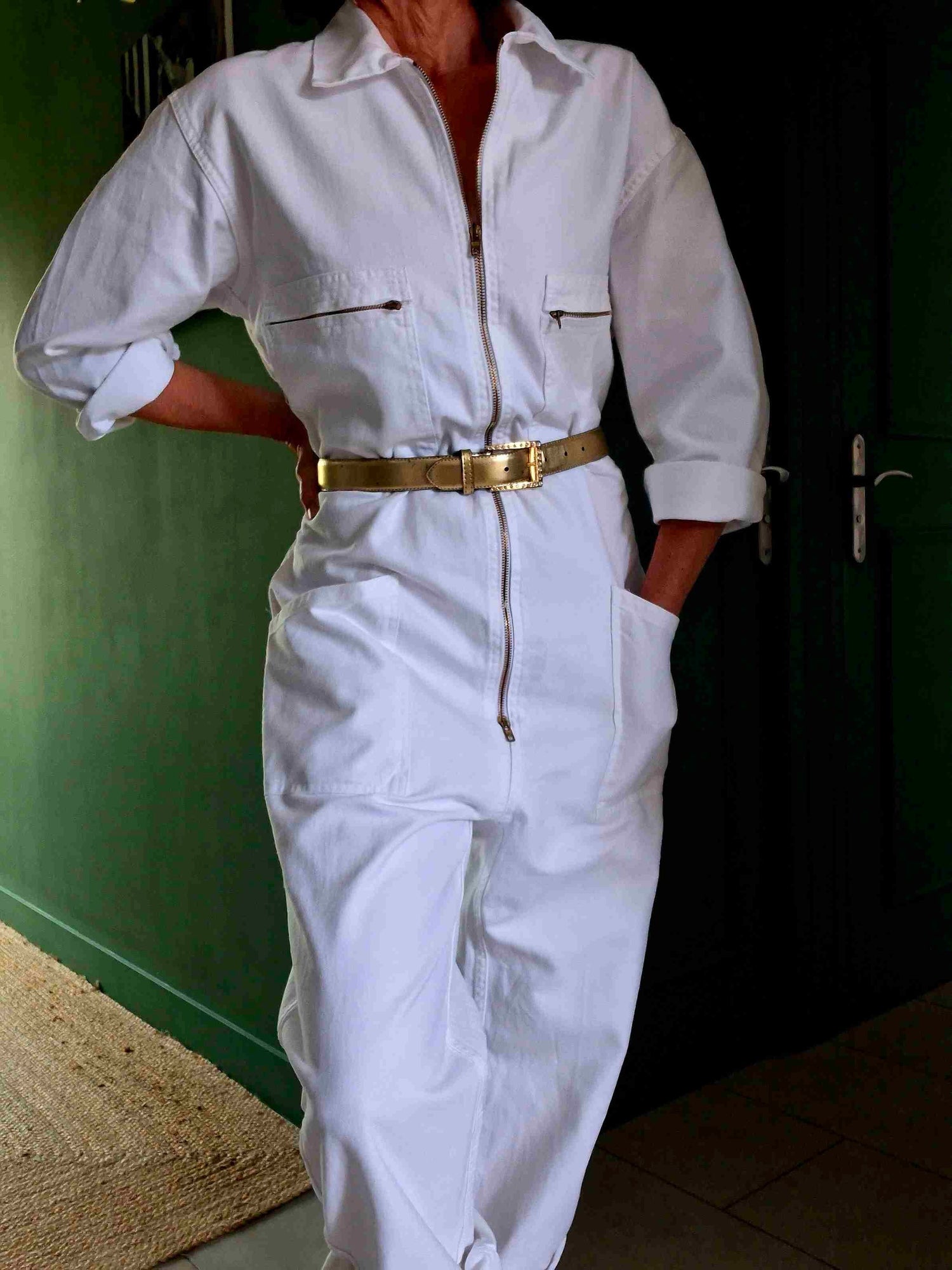 Combinaison bleu de travail