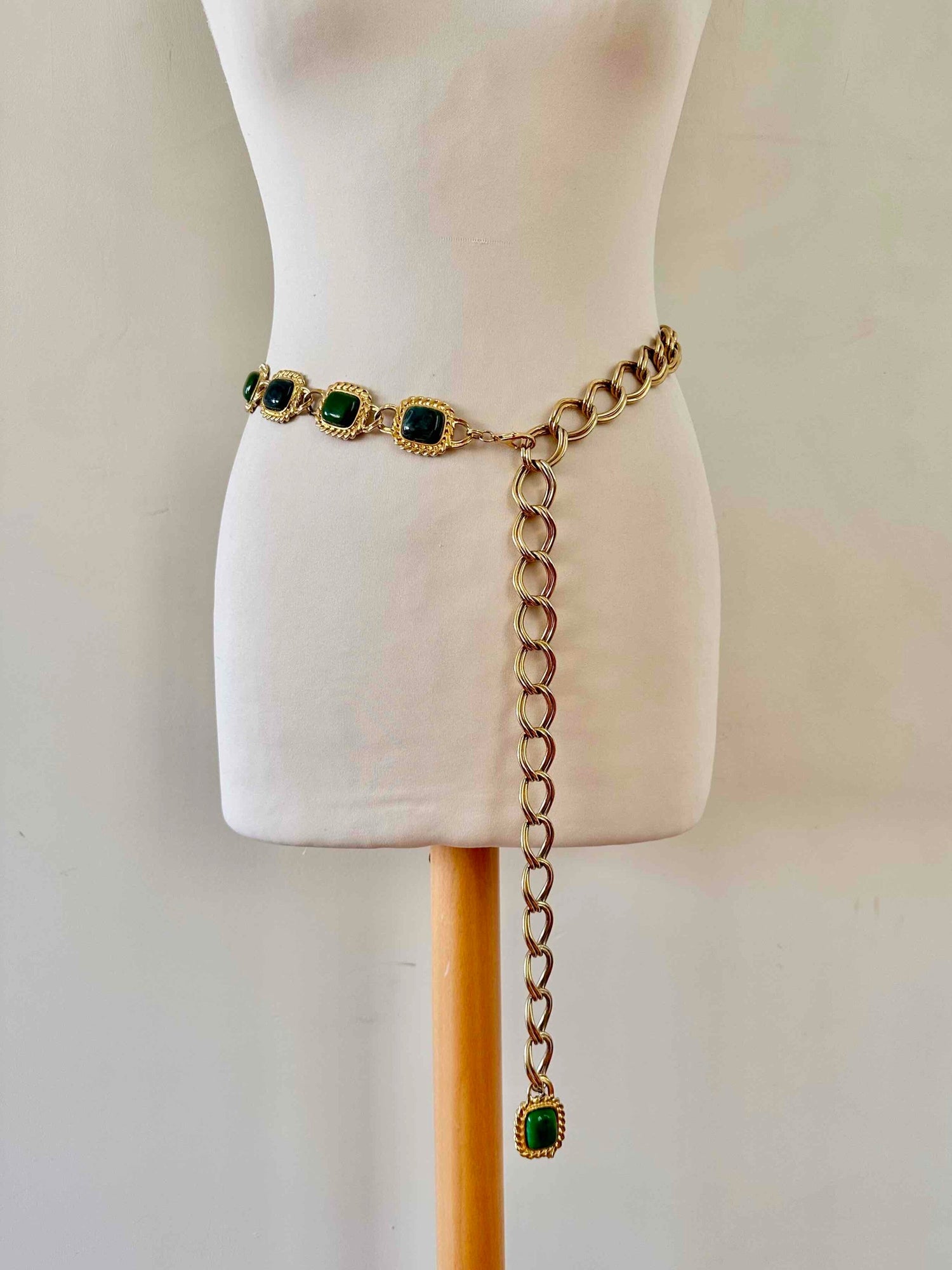 Chaîne chaîne en métal doré