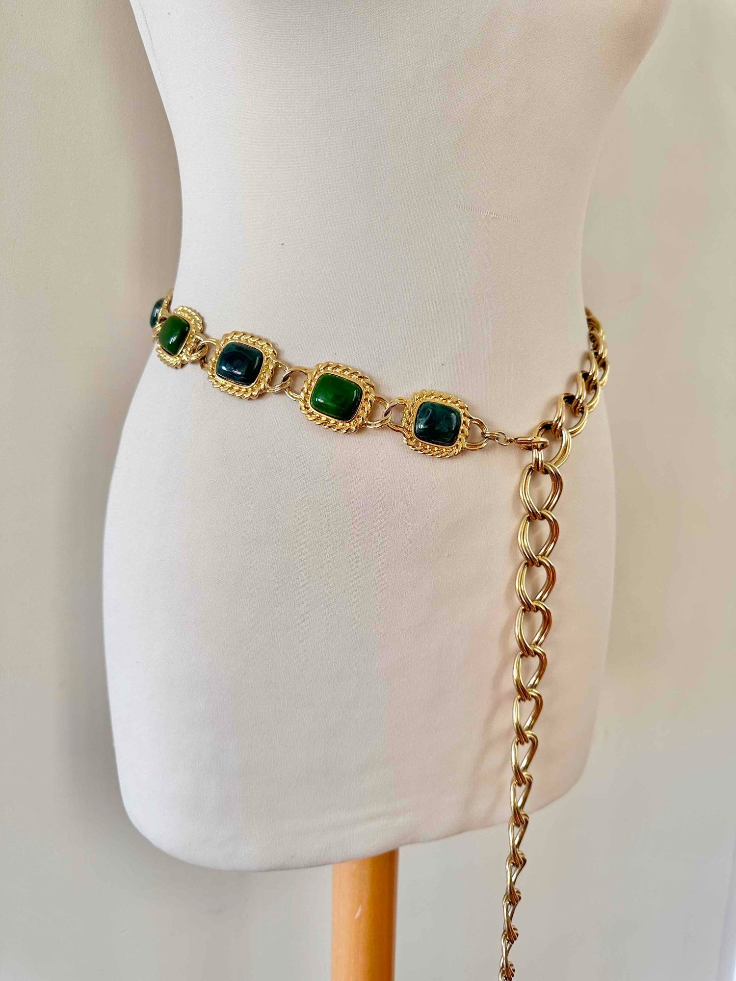 Gold-plated metal chain