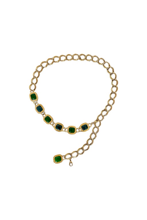 Chaîne chaîne en métal doré