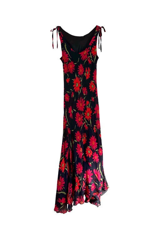 Floral print nightgown