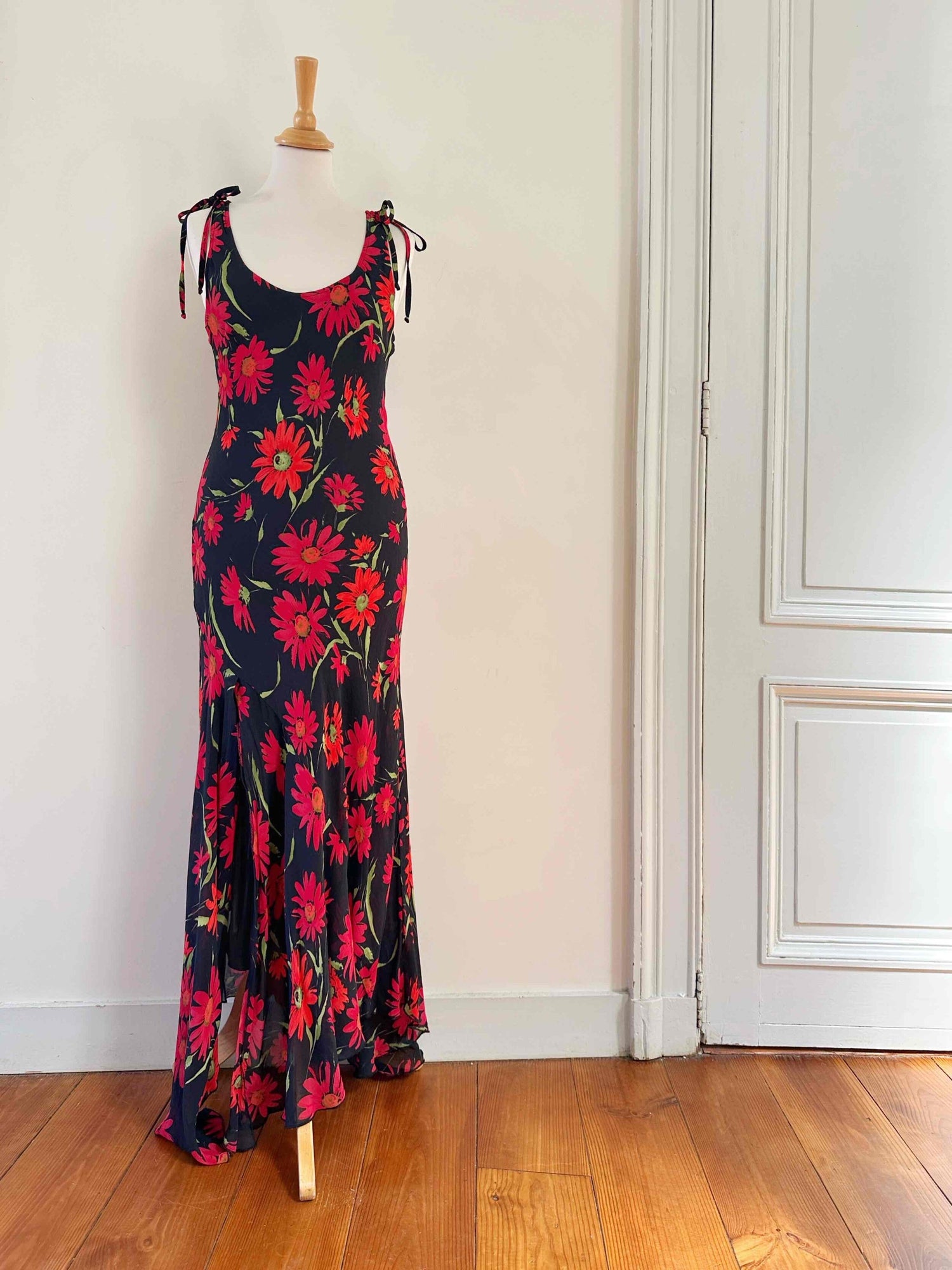 Floral print nightgown