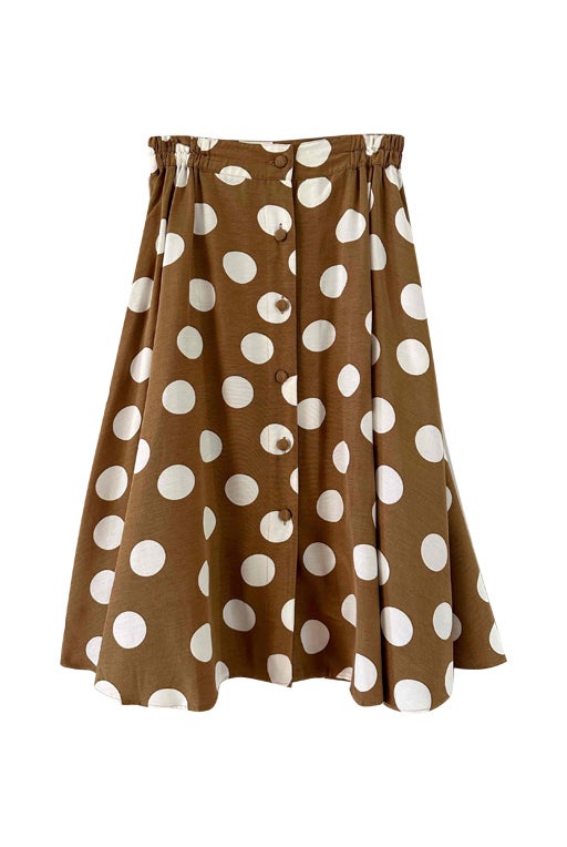 Jupe à pois