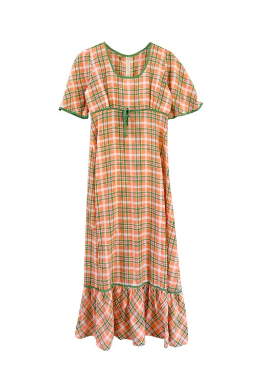 70's Vichy dress