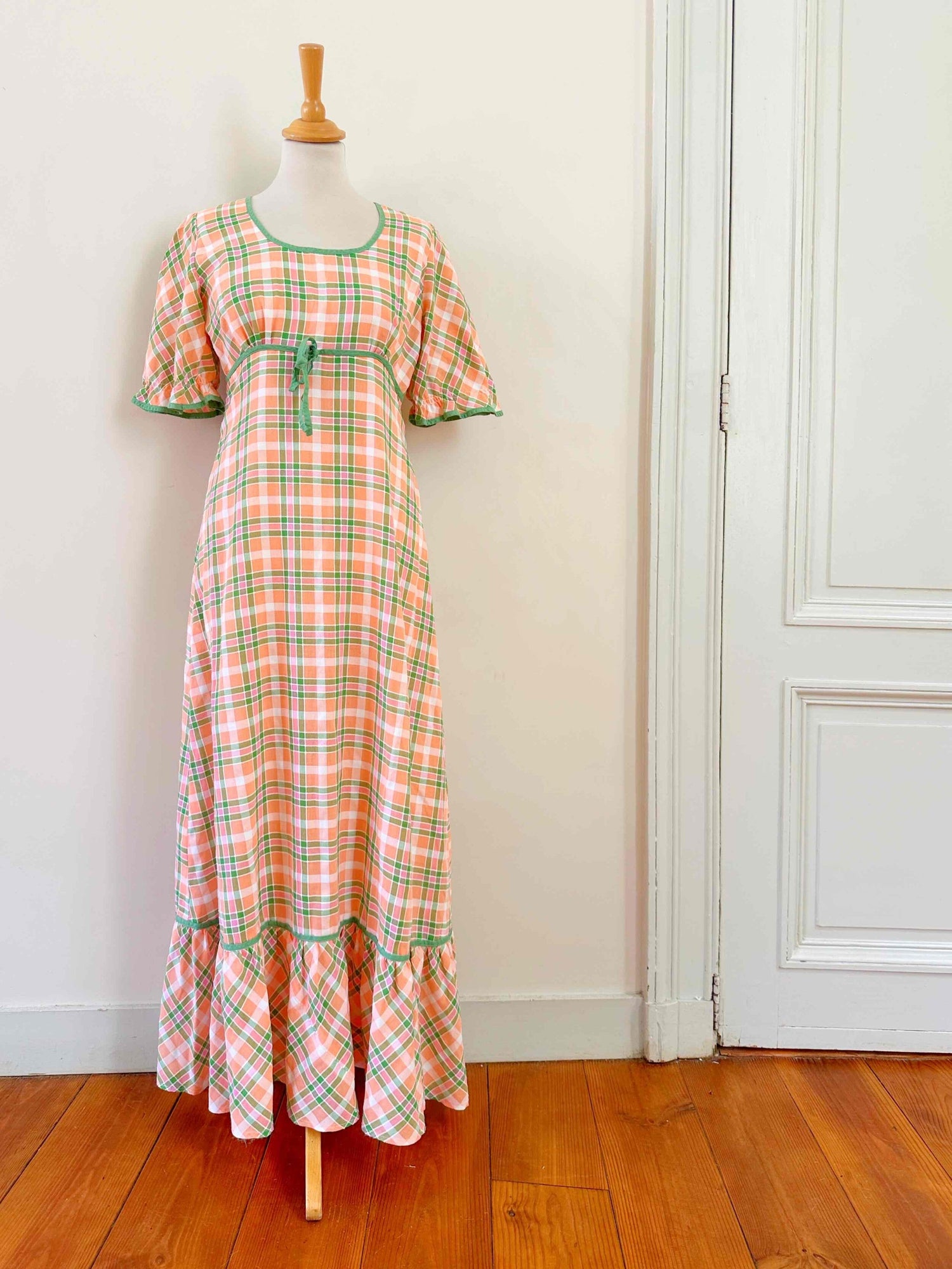 70's Vichy dress
