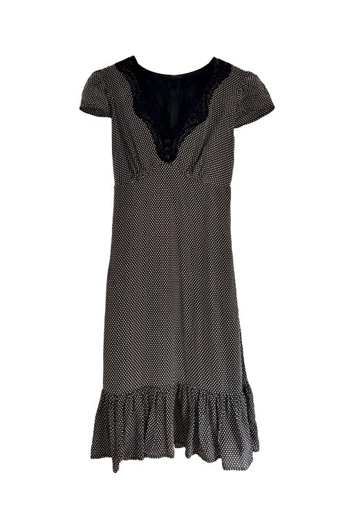Silk nightgown