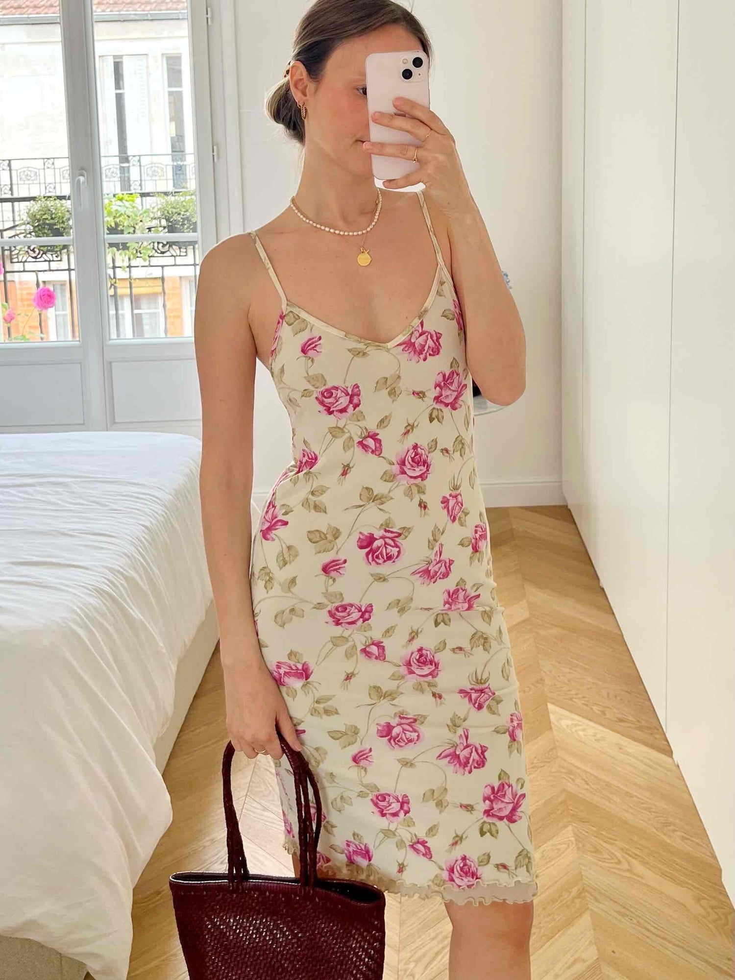Robe à fleurs