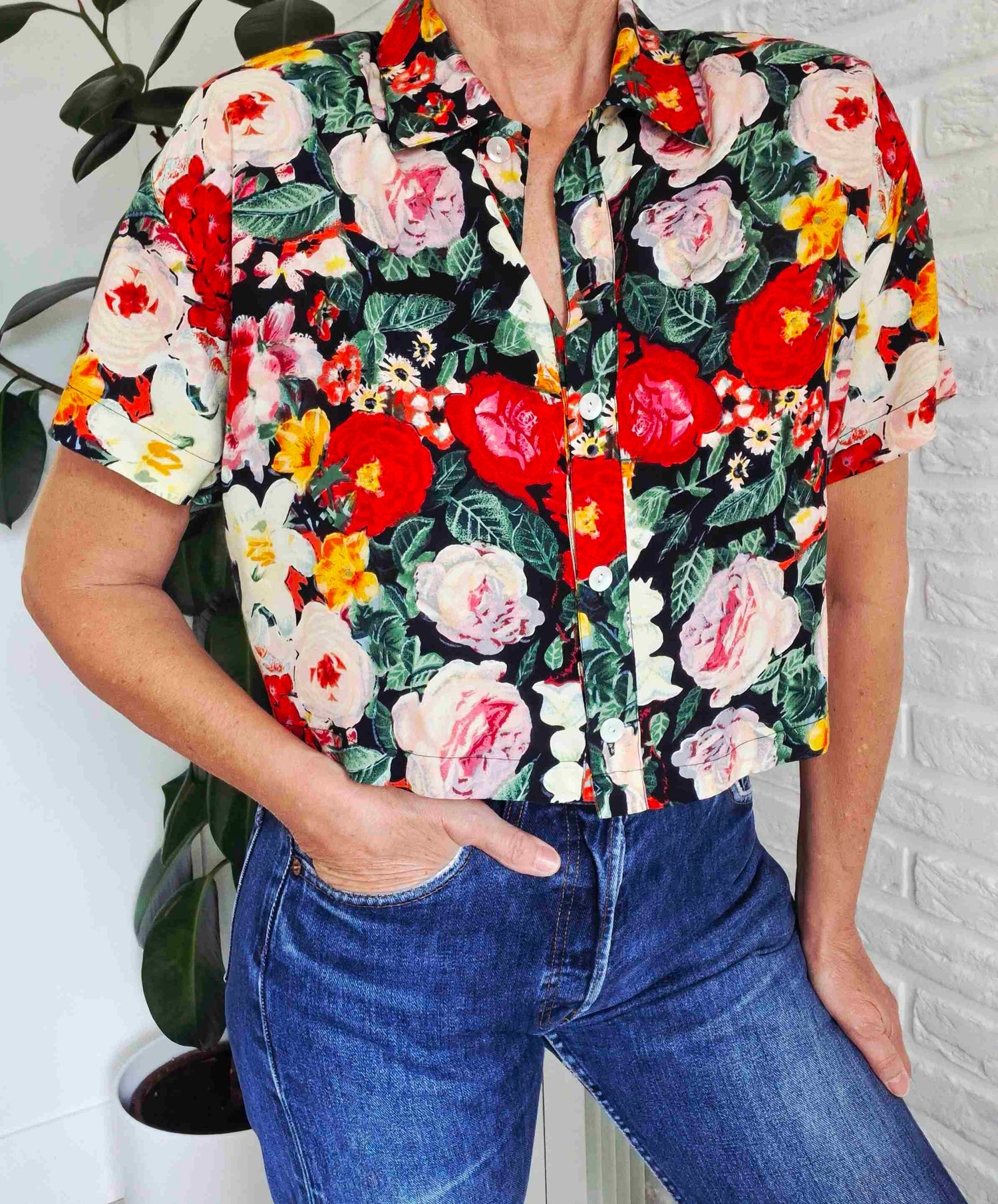Floral blouse