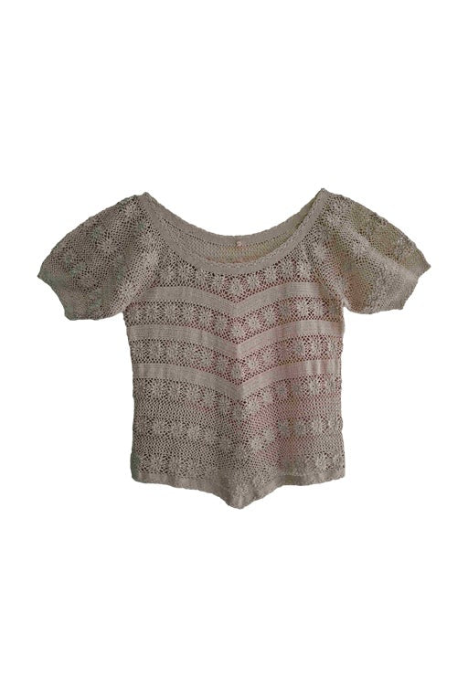 Top en crochet
