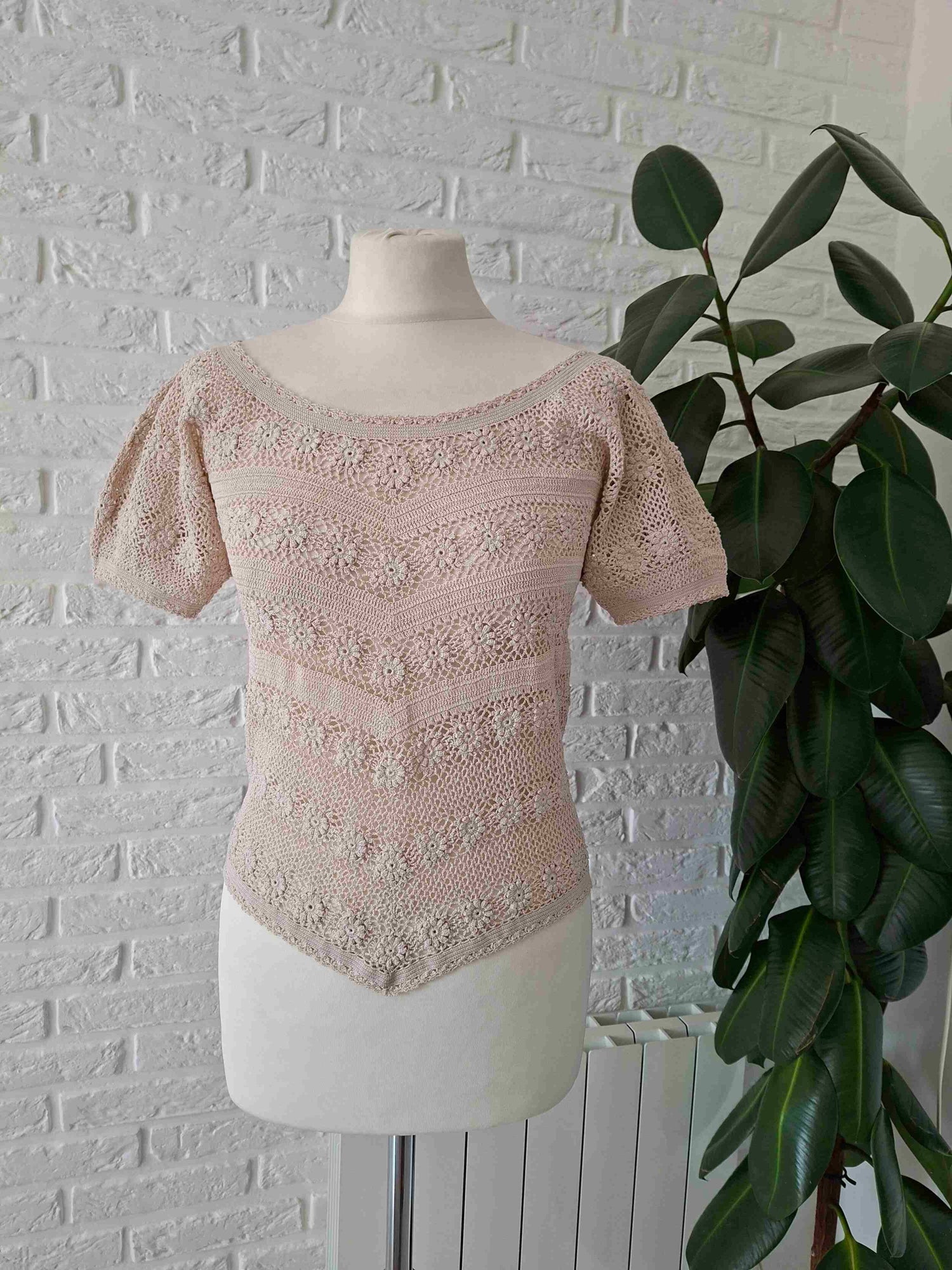 Top en crochet