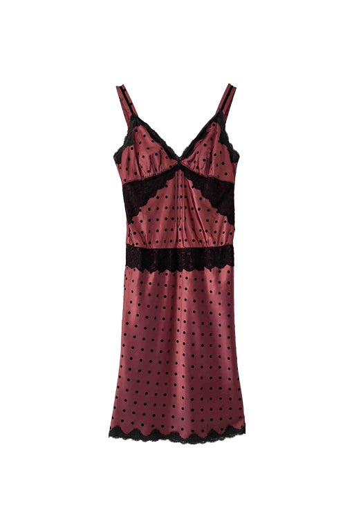 90's polka dot dress