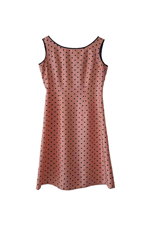 60's polka dot dress