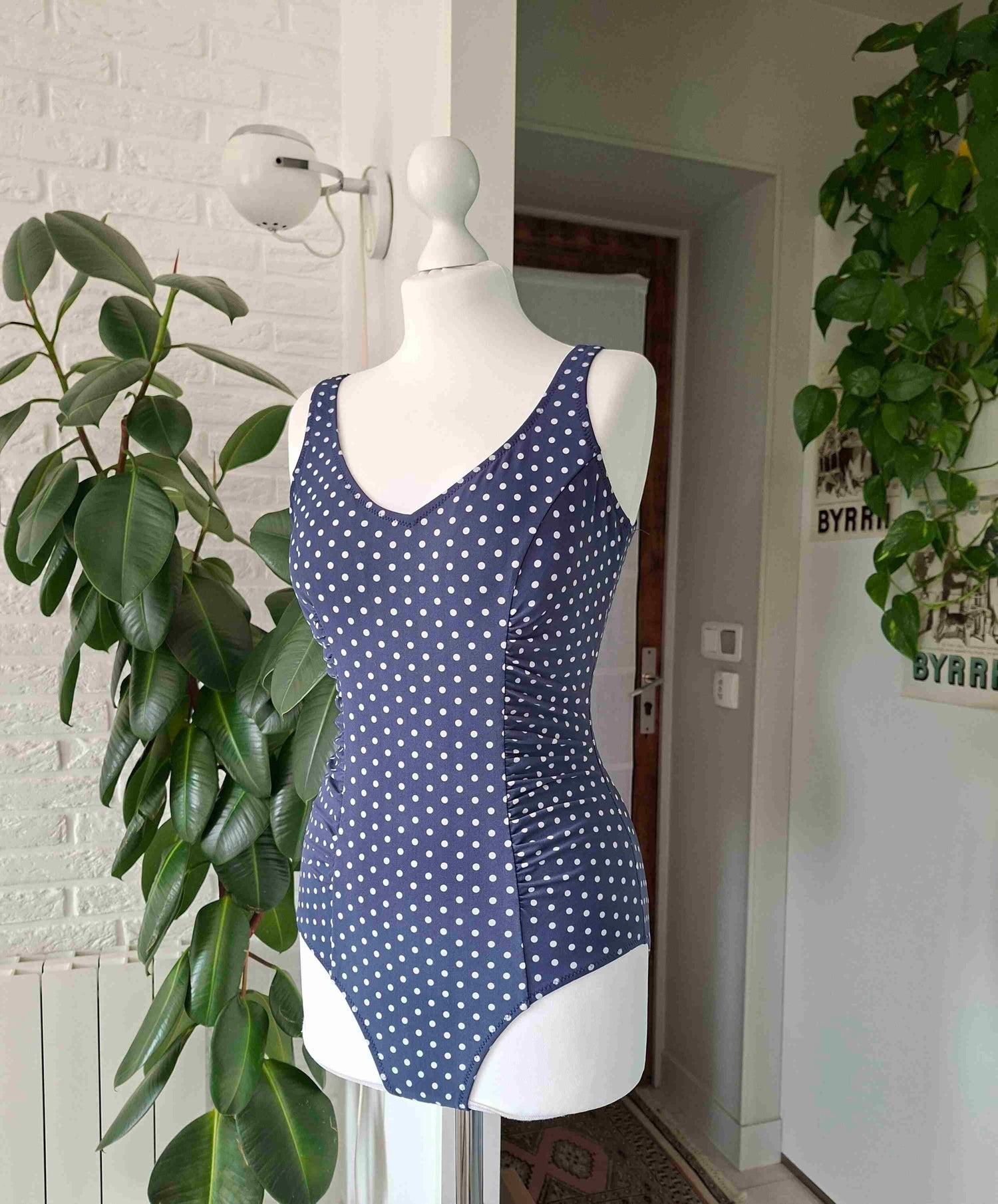 Maillot de bain à pois