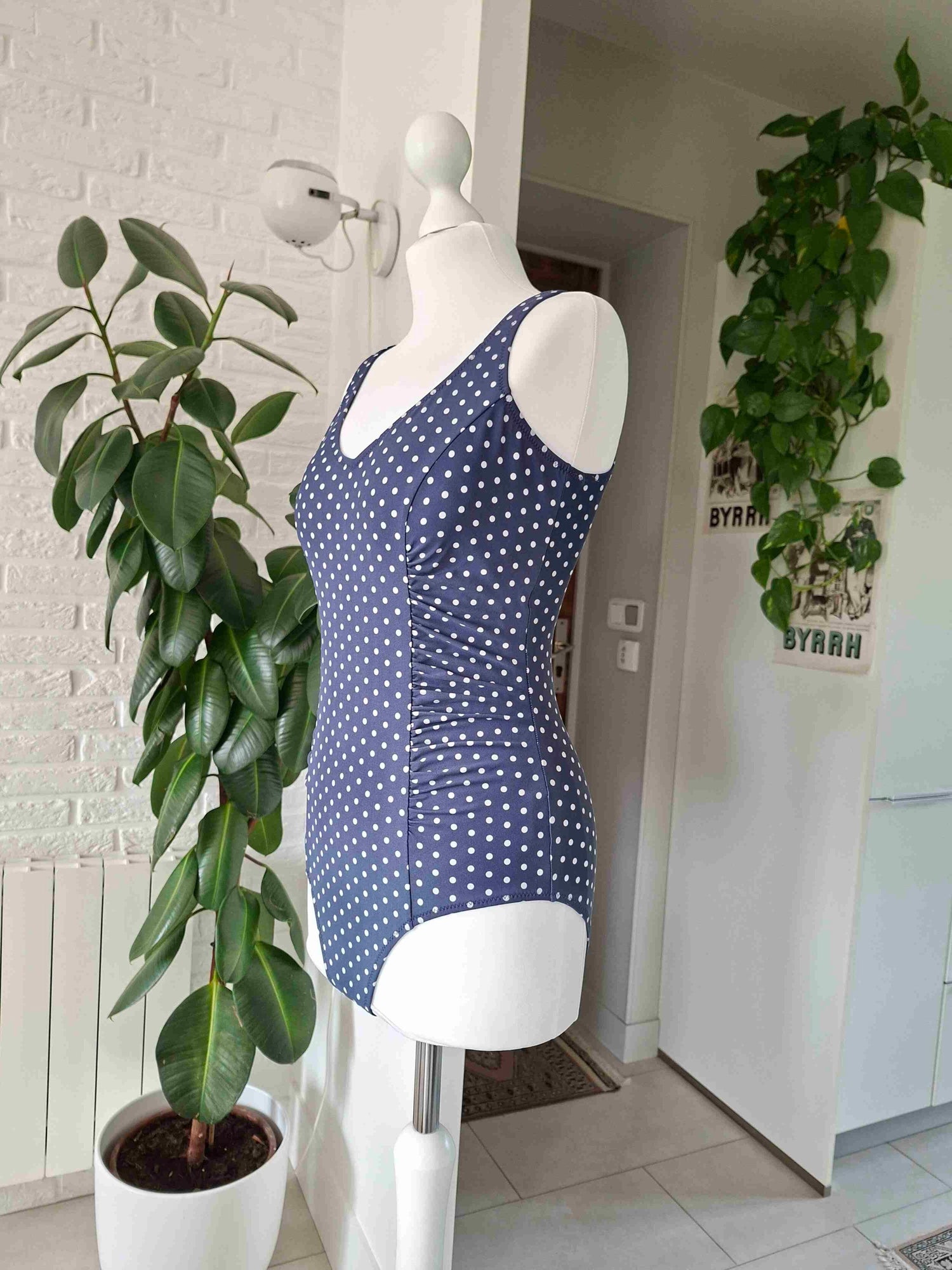 Maillot de bain à pois