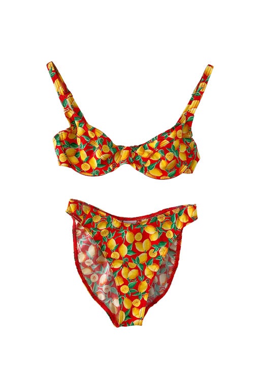 Maillot de bains citrons