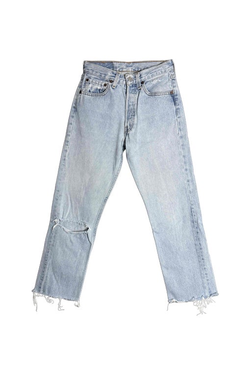 Levi's 501 jeans, waist 26, length 34.