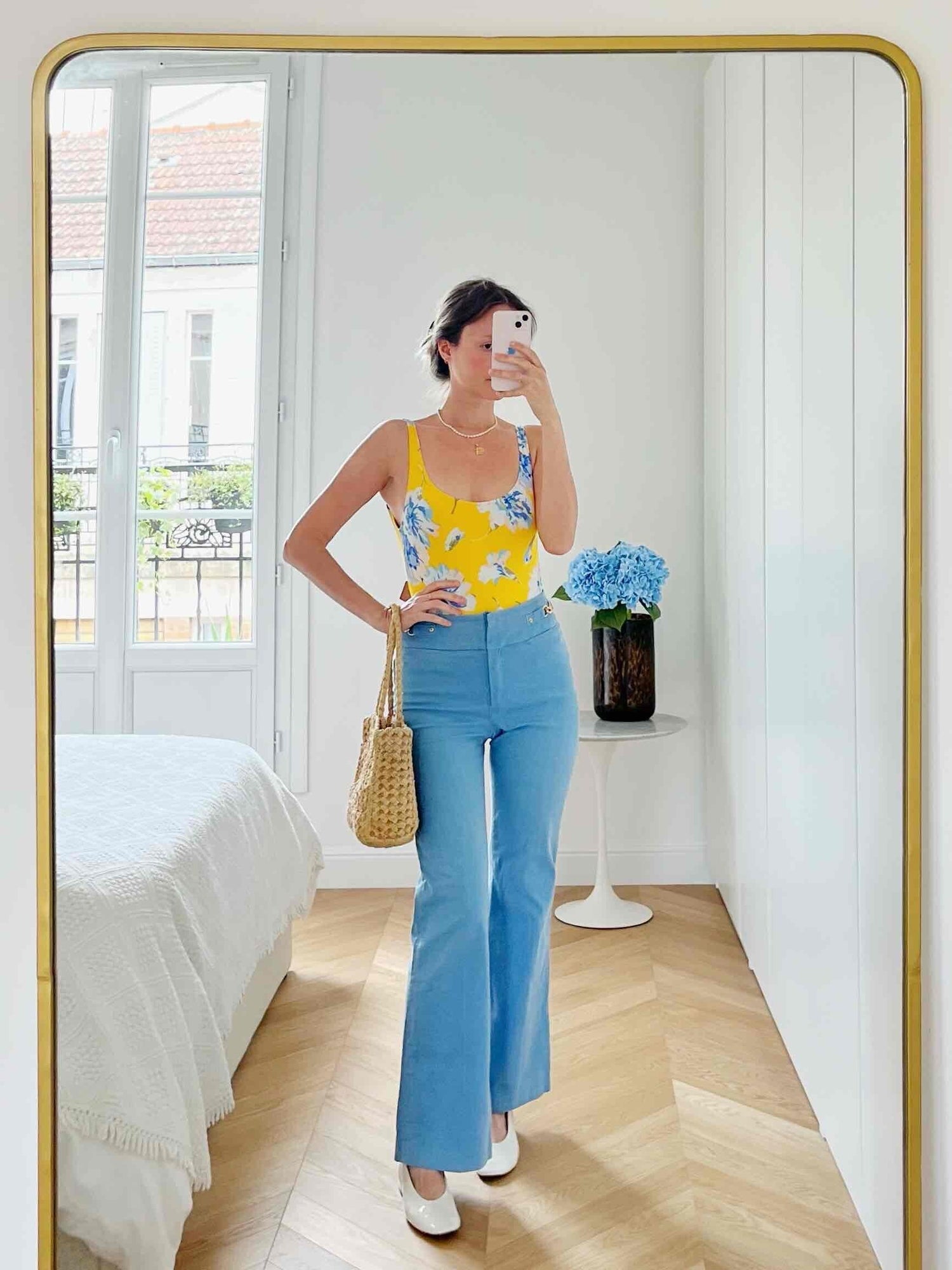 Maillot de bain à fleurs