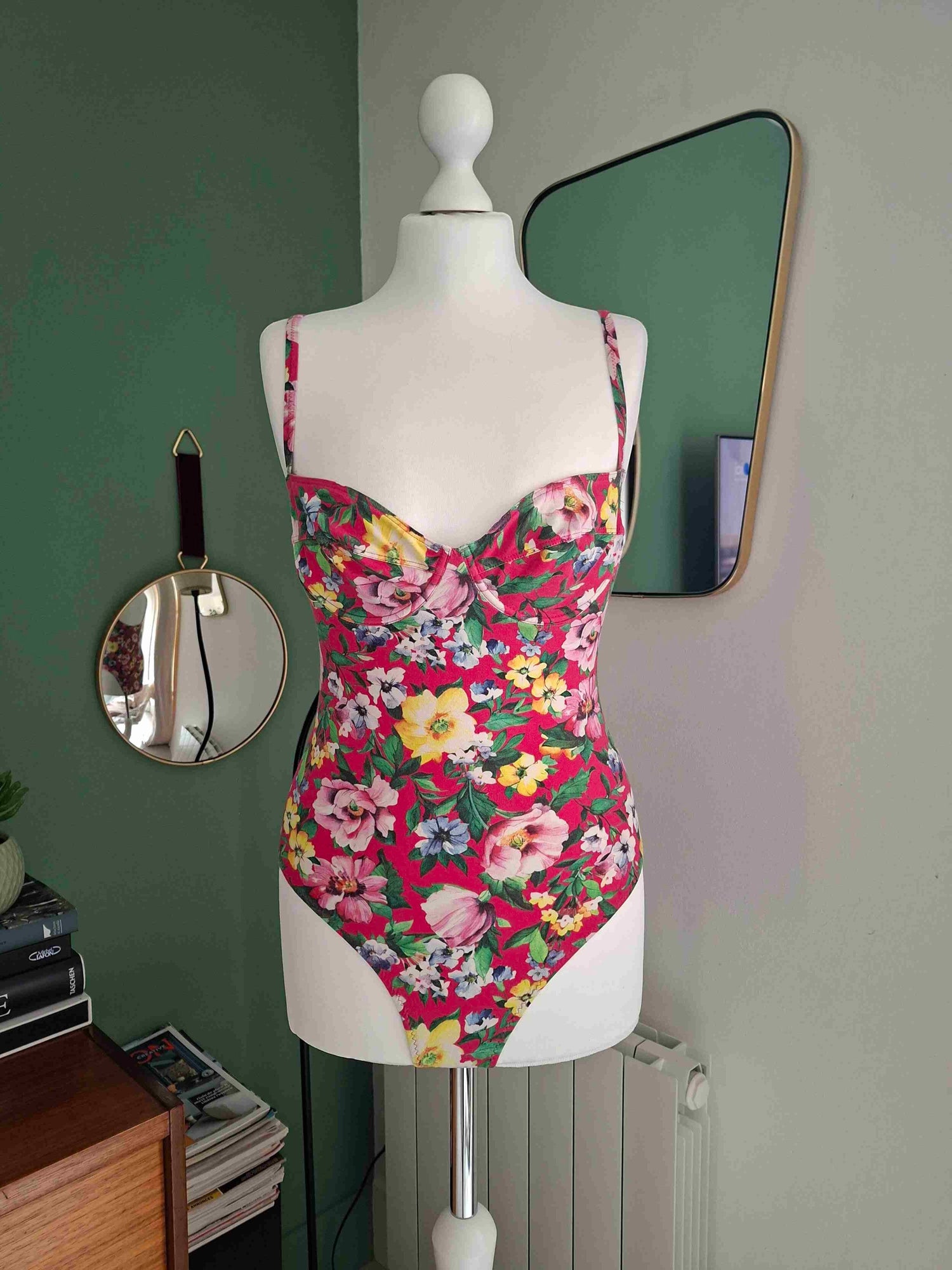 Maillot de bain à fleurs
