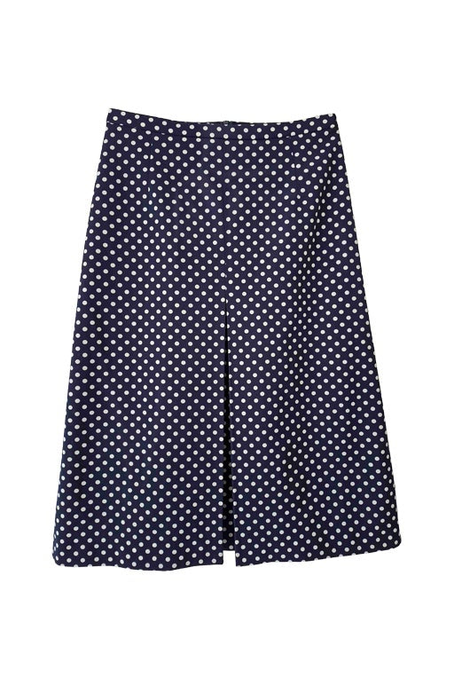 Polka dot skirt