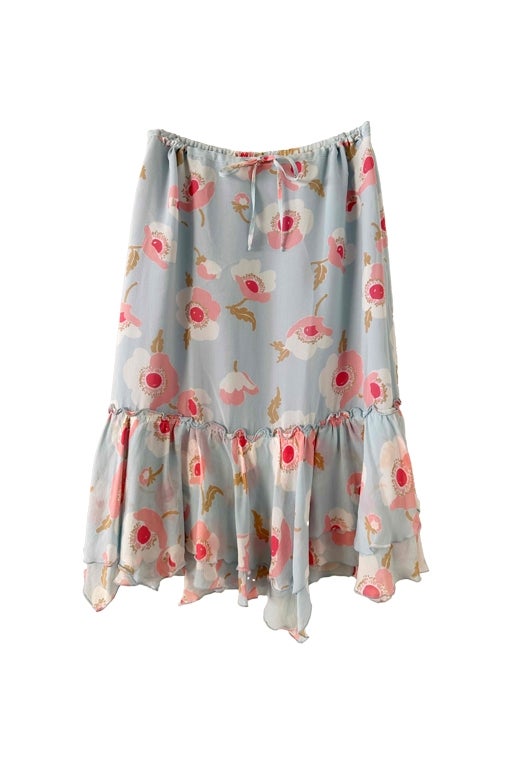 Silk skirt