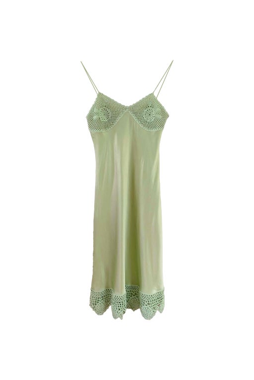 Silk nightgown