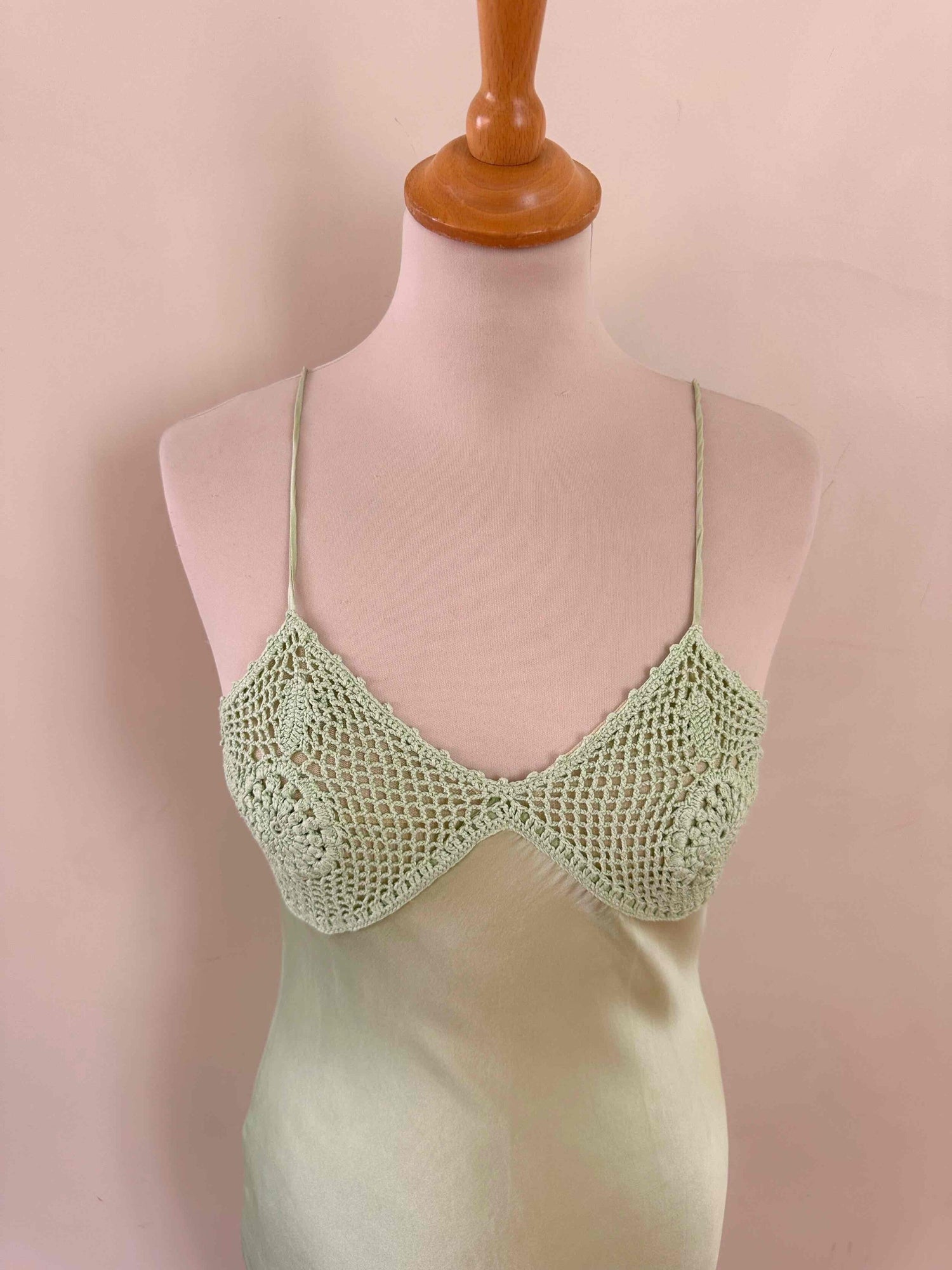 Robe nuisette en soie
