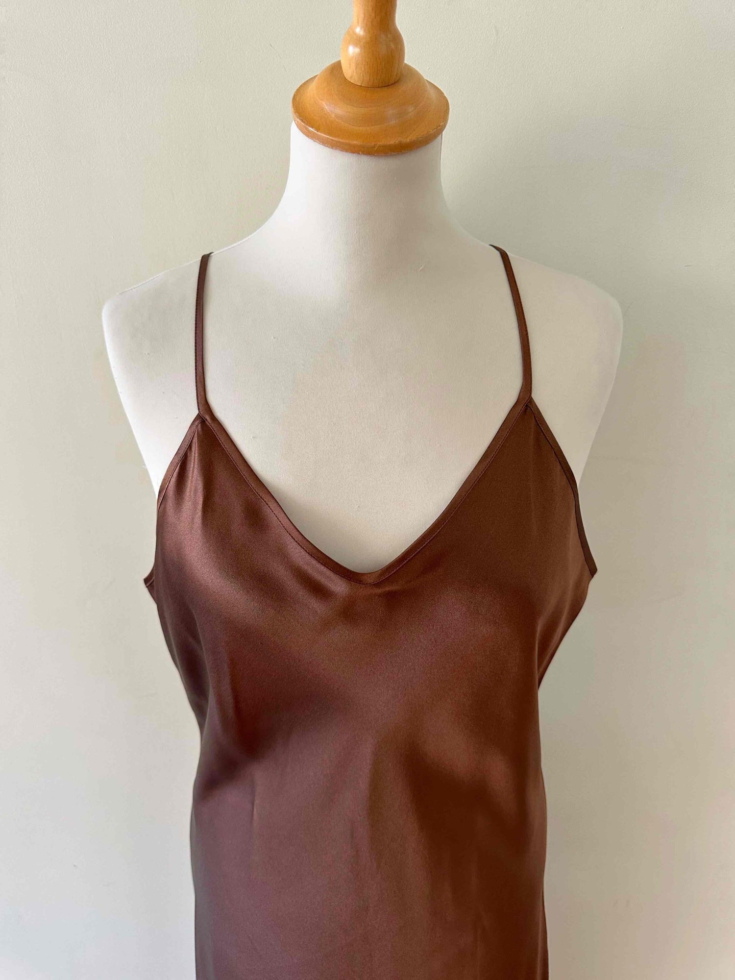 Robe nuisette en soie