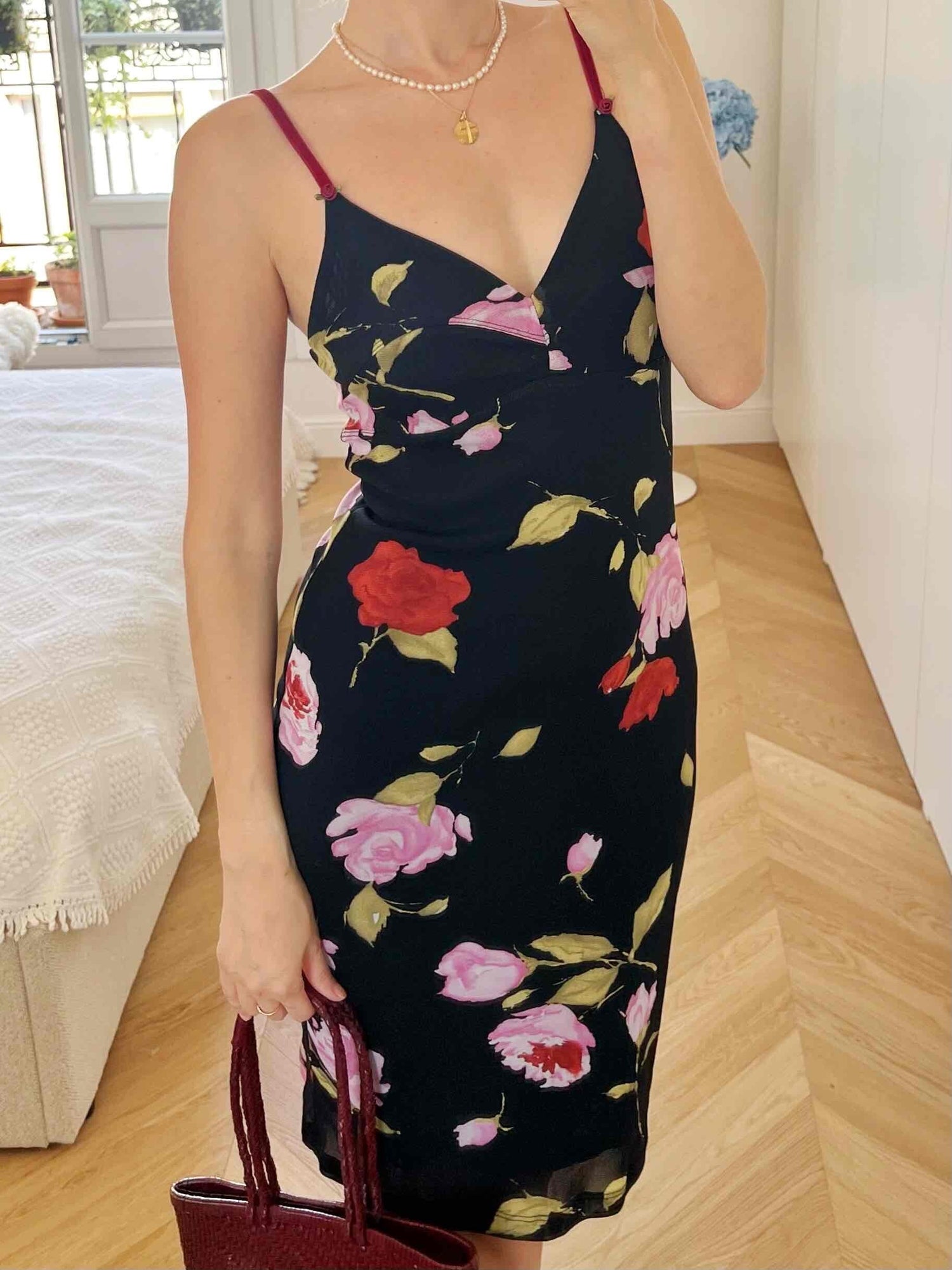 Robe à fleurs