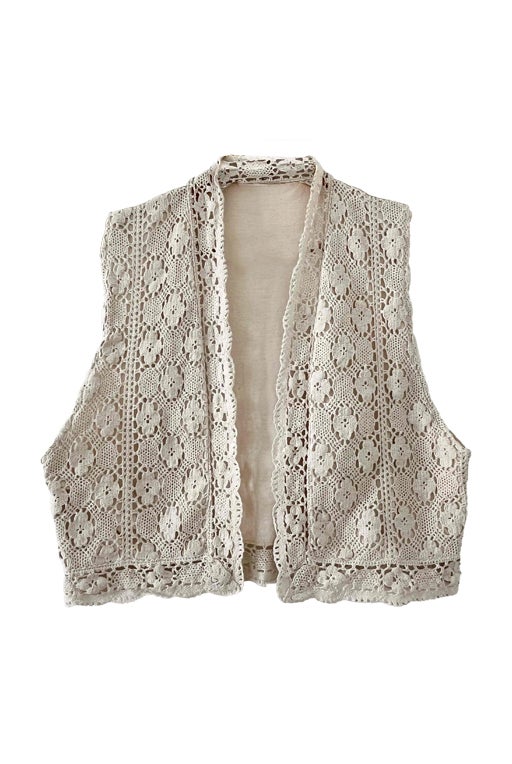 Embroidered vest