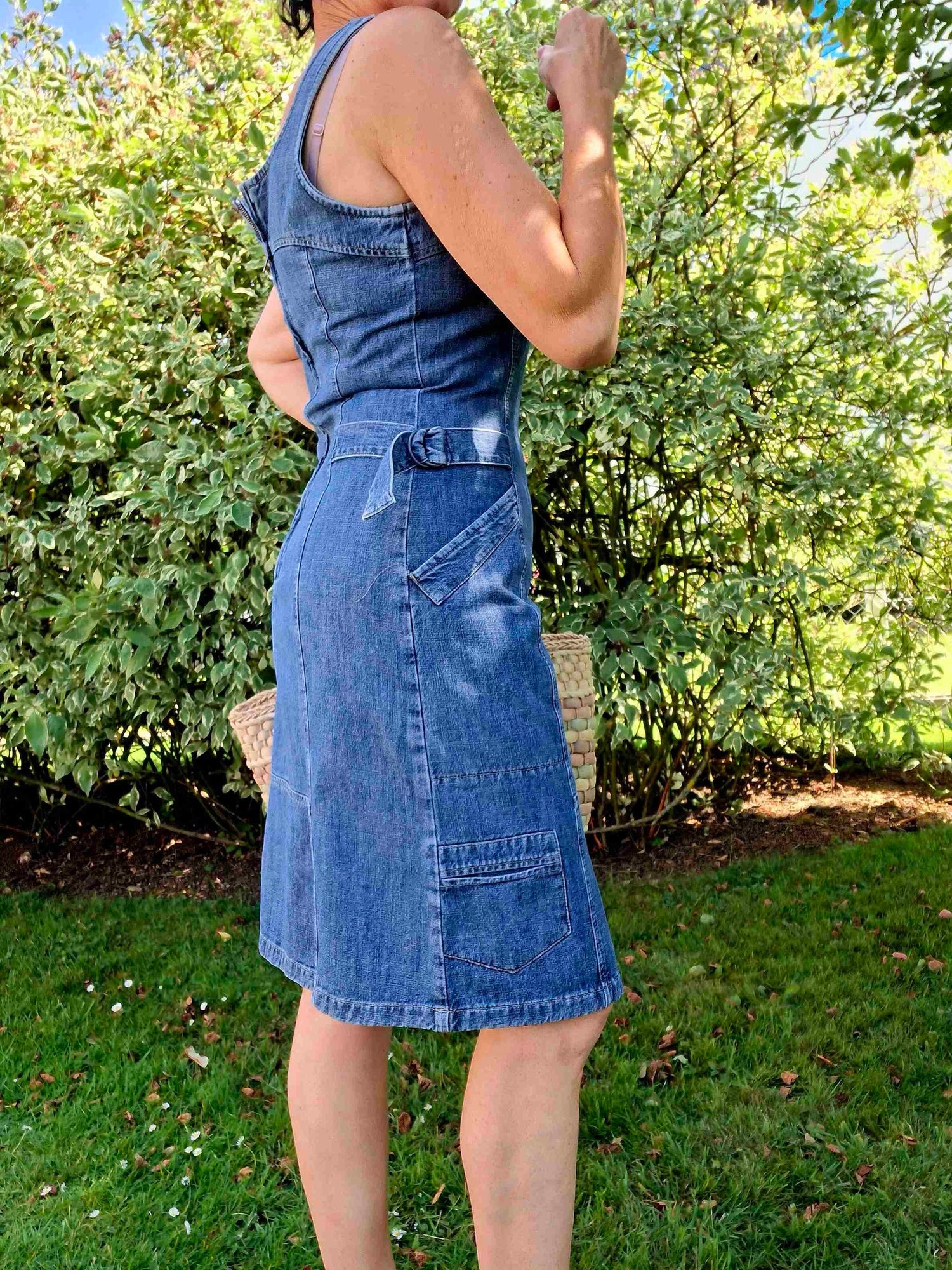 Denim dress