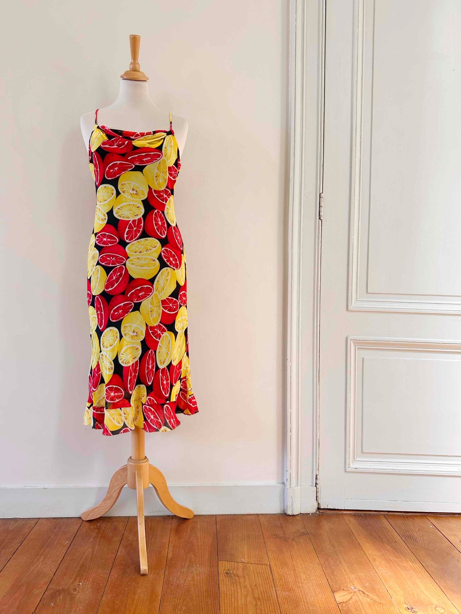 Citrus print nightgown