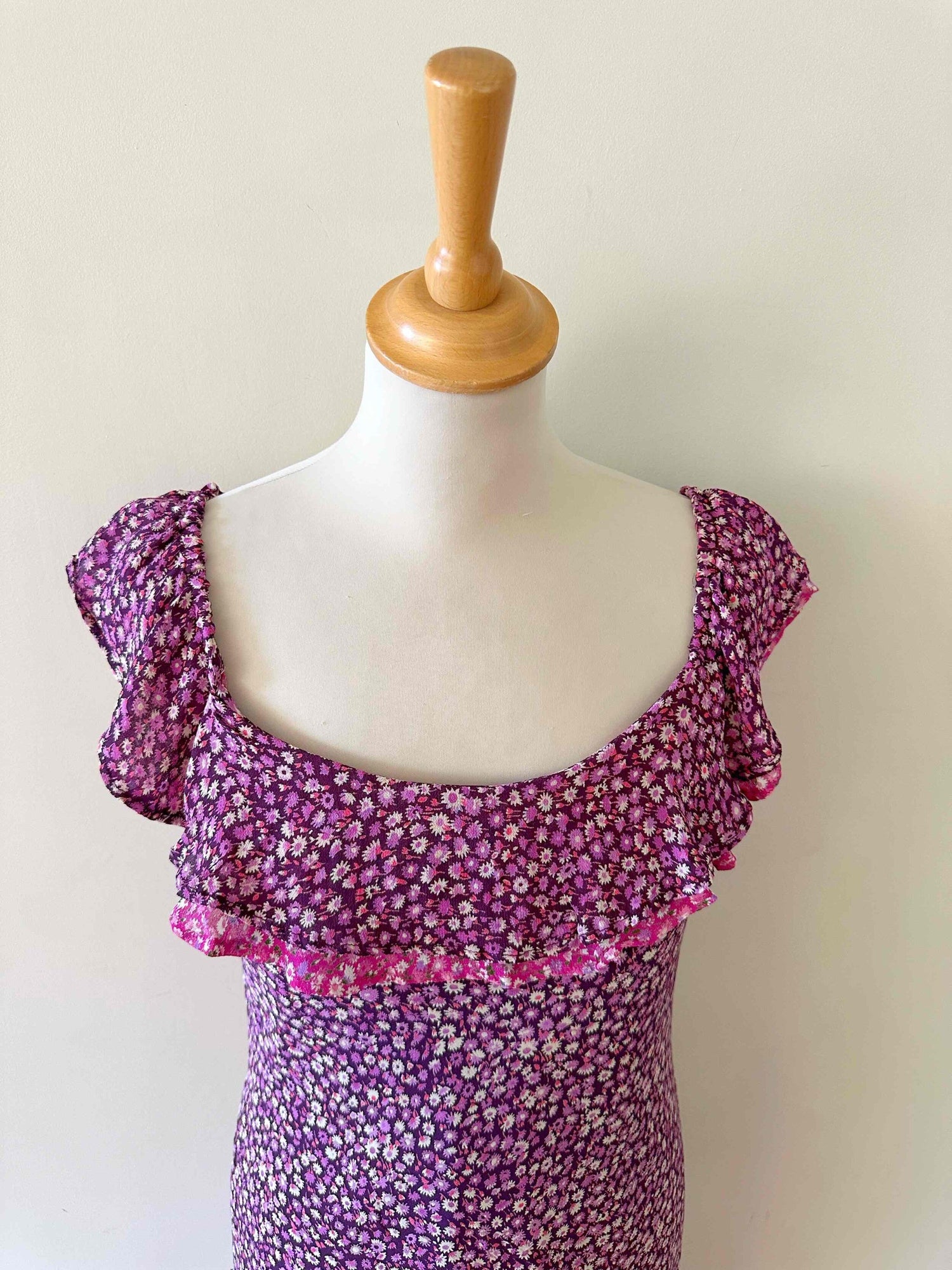 Floral print nightgown