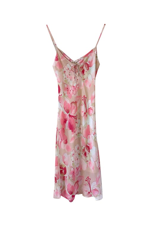 Floral print nightgown