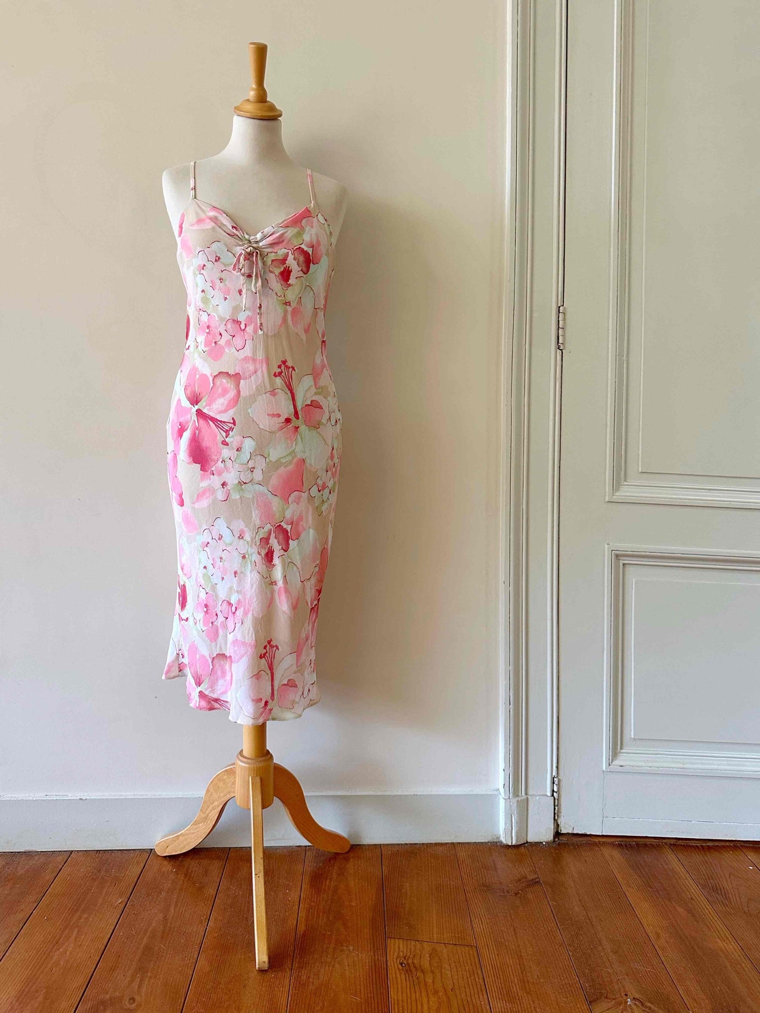 Floral print nightgown