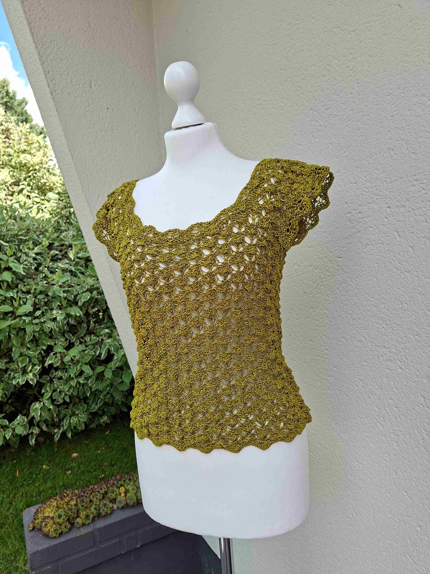 Top en crochet